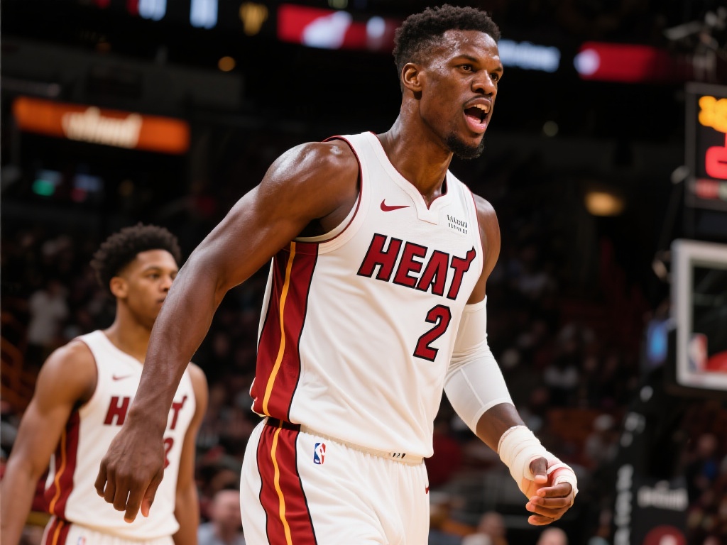 “巴特勒左臂受伤短暂离场,治疗后重返替补席” 对球队而言,巴特勒的回归无疑是巨大的鼓舞